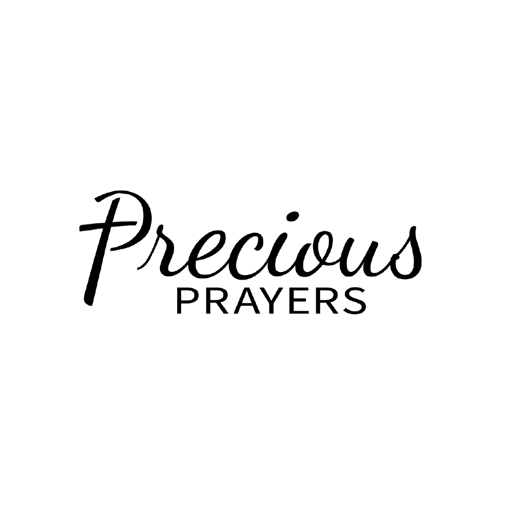 Precious Prayers brand logo detail.