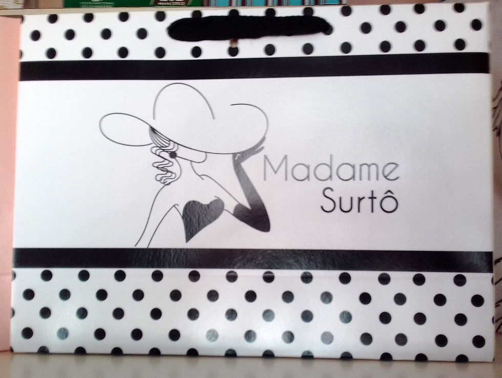 Sacola loja Madame Surtô