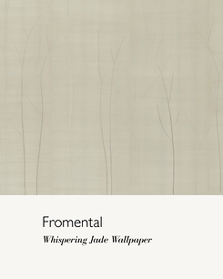 Fromental wallpaper used in the Harris Reed drawing room designed by Studio Clementine.