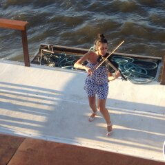 Miniatura: PÔR DO SOL (TRANSPORTE+PASSEIO NÁUTICO) POR PESSOA