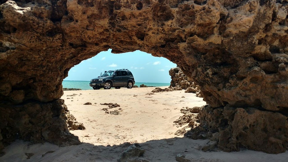 Miniatura: PASSEIO DE 4X4 COSTA DO CONDE (LITORAL SUL)