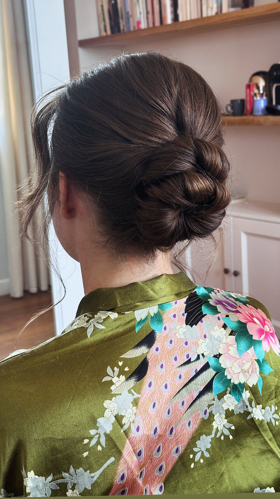 Chignon coiffure mariée