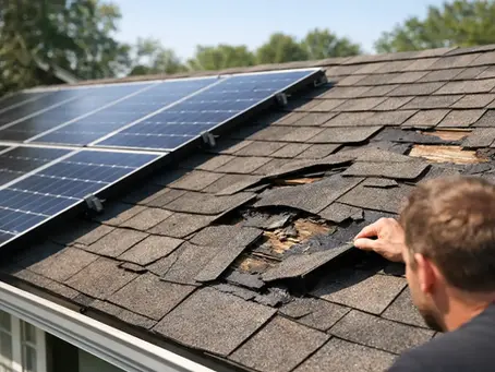 Can Solar Panels Hide Roof Damage?