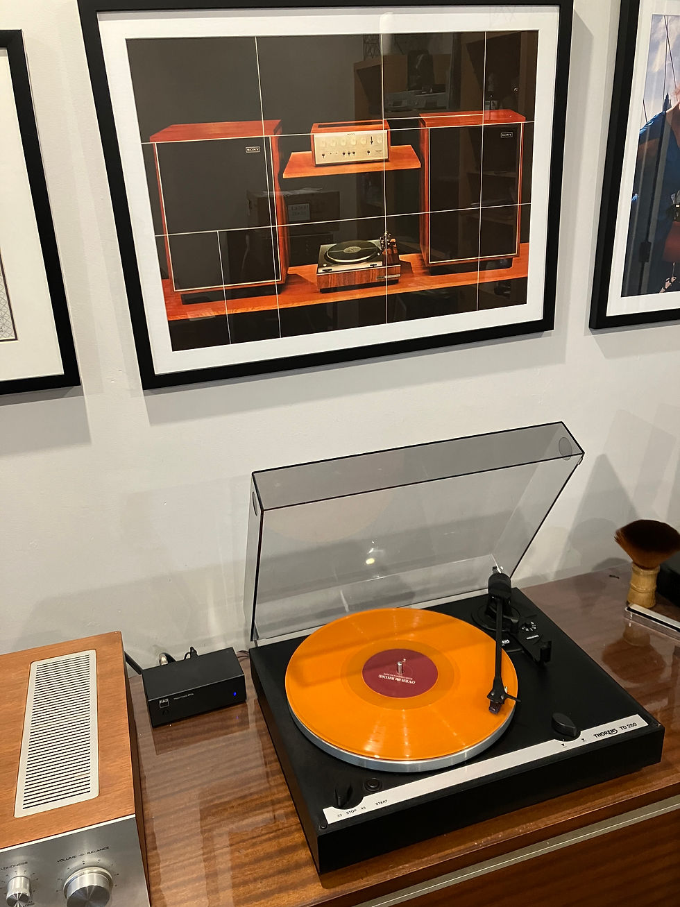 Thumbnail: Thorens TD-280 Belt Drive Turntable