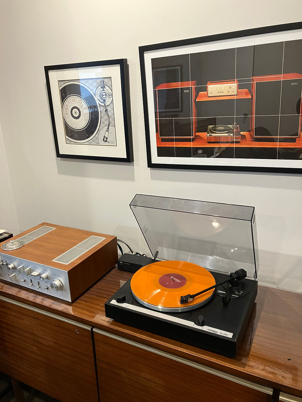 Thumbnail: Thorens TD-280 Belt Drive Turntable