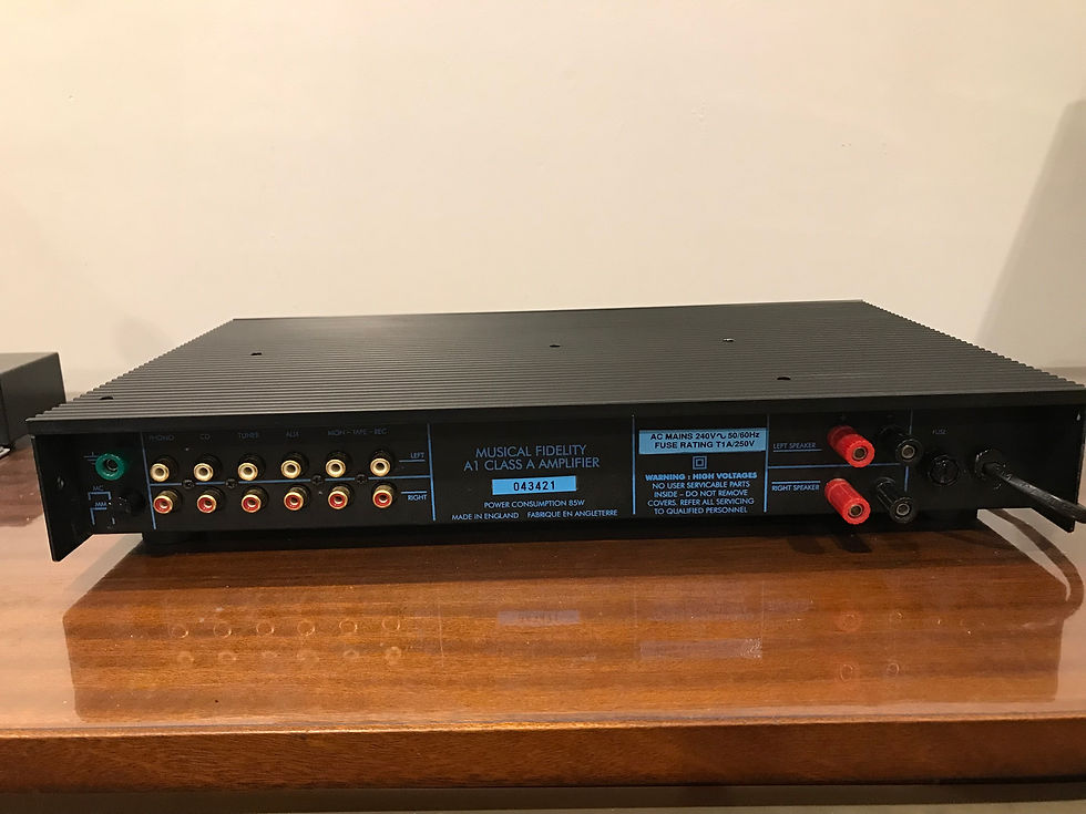 Thumbnail: Musical Fidelity A1 Integrated Amplifier