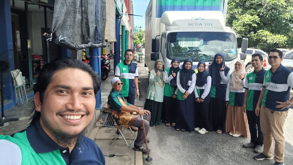 Selfie bersama staff Setiabumi