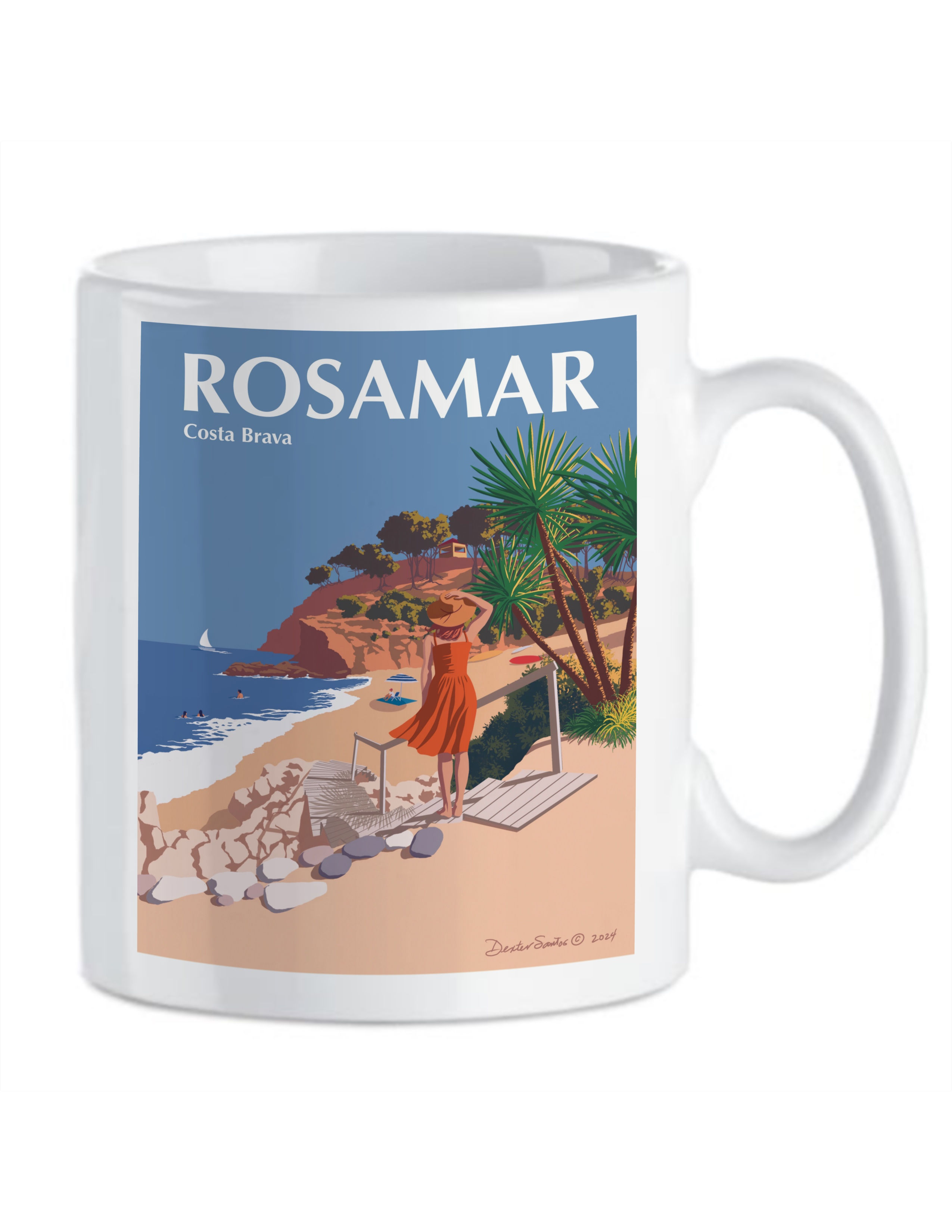 Rosamar Costa Brava Mug