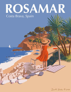 Rosamar Costa Brava Poster