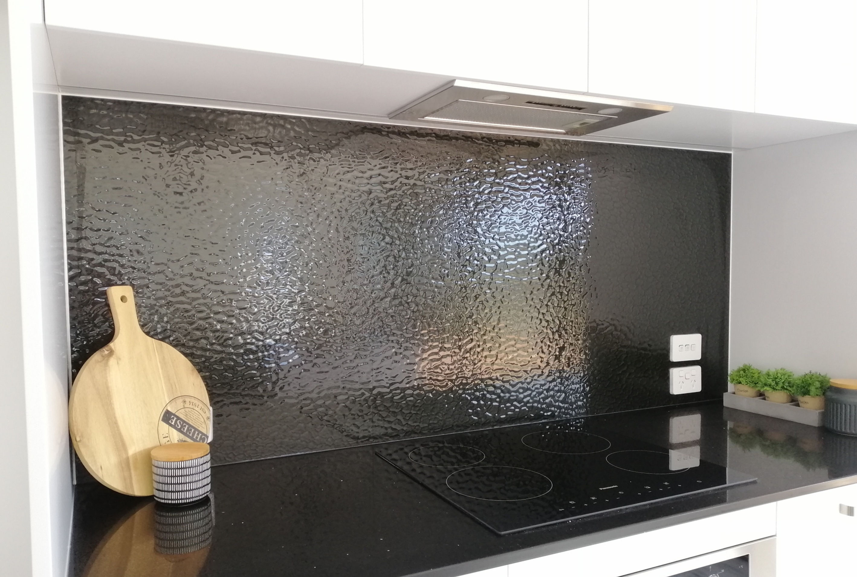 Textured Glass Splashbacks