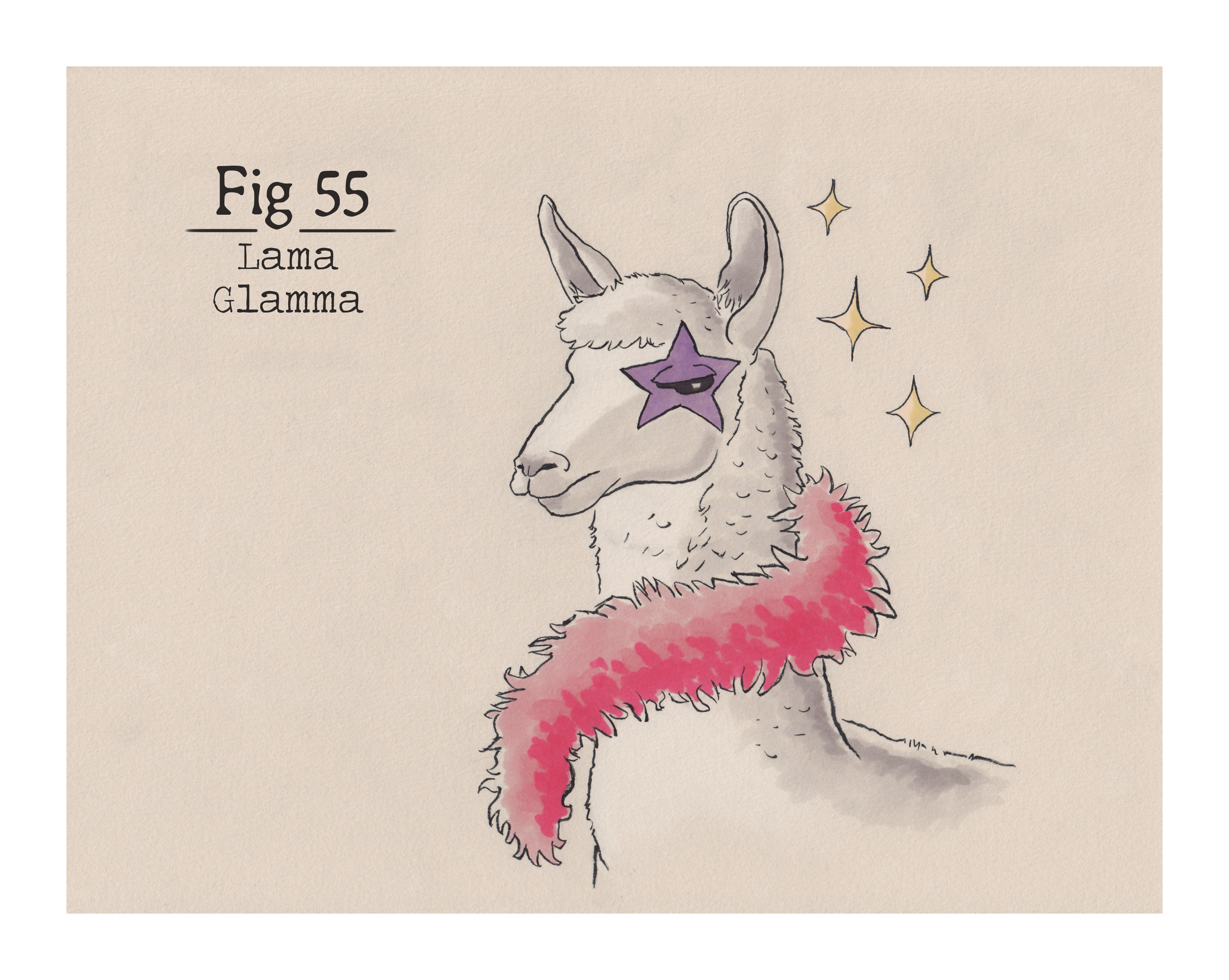 Fig. 55 Lama Glamma (Print)