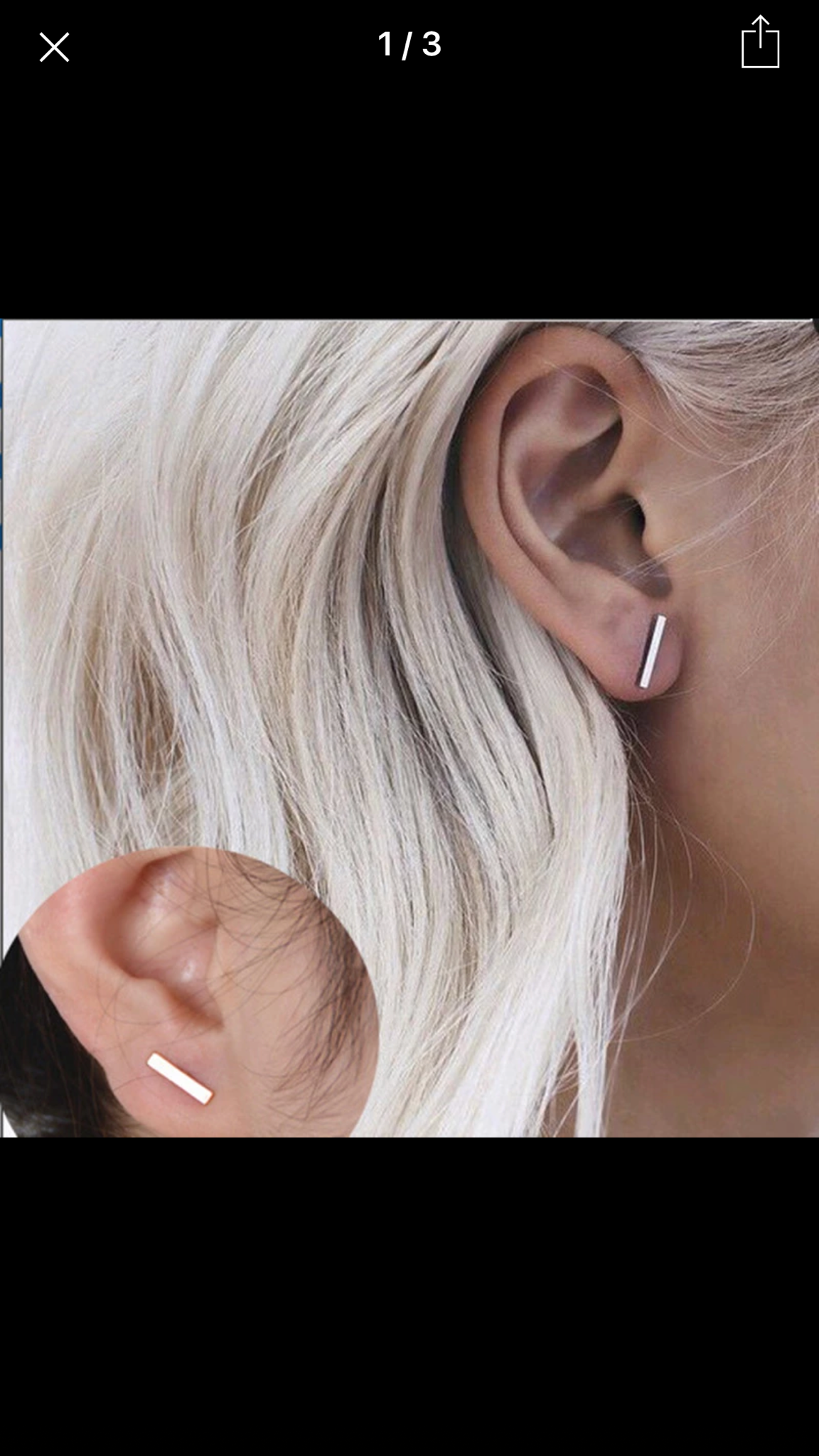 12mm Post Studs | Silver