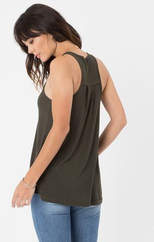 Thumbnail: Z SUPPLY Rib Racer Tank - Rosin