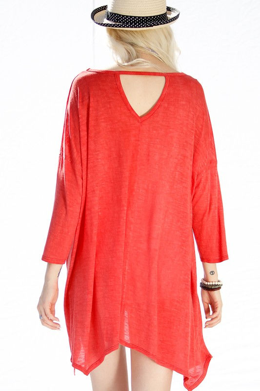 Thumbnail: My Story Boho Tunic | Coral