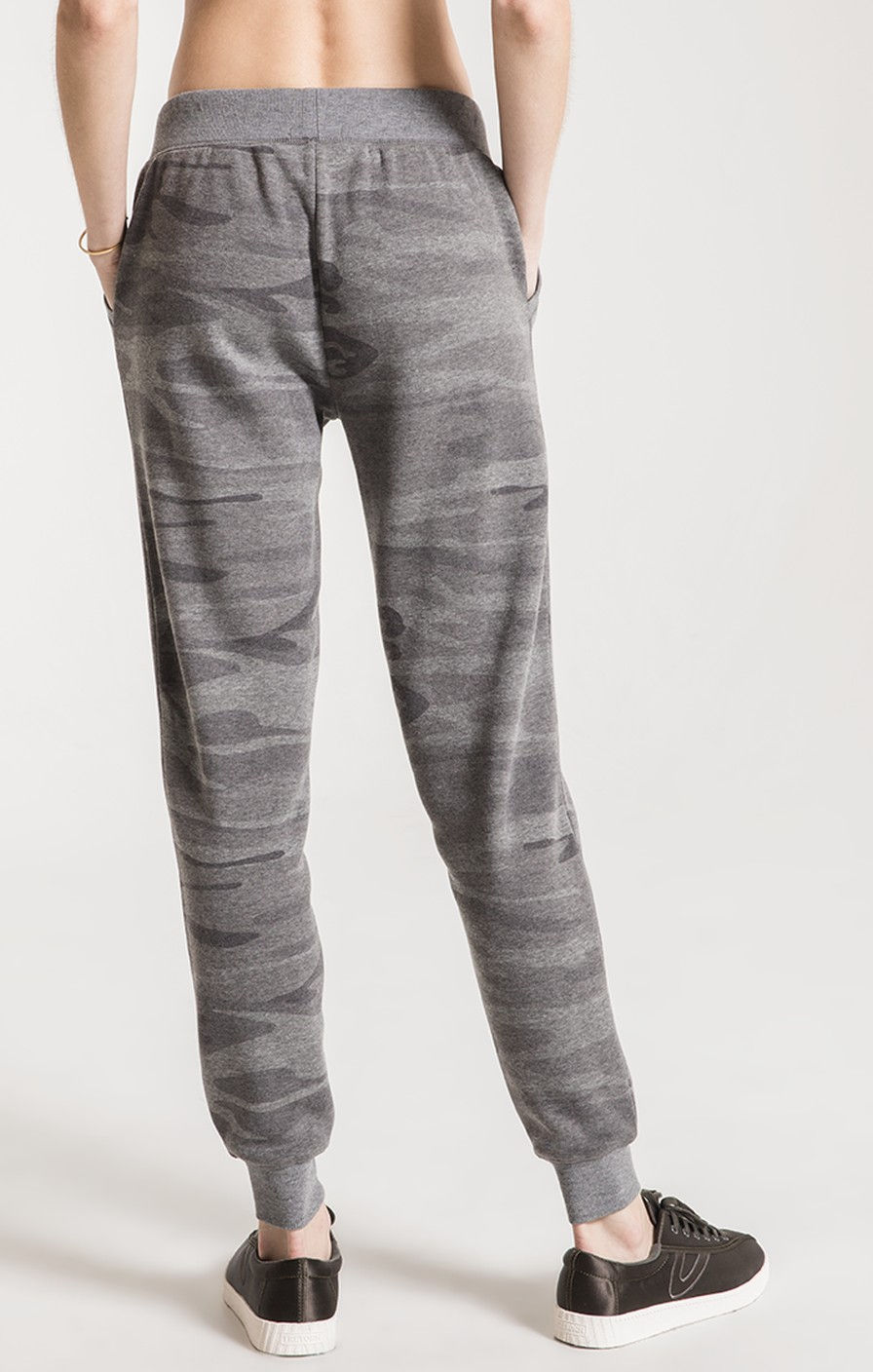 Thumbnail: Z SUPPLY The Loft Camo Jogger | Dark Grey