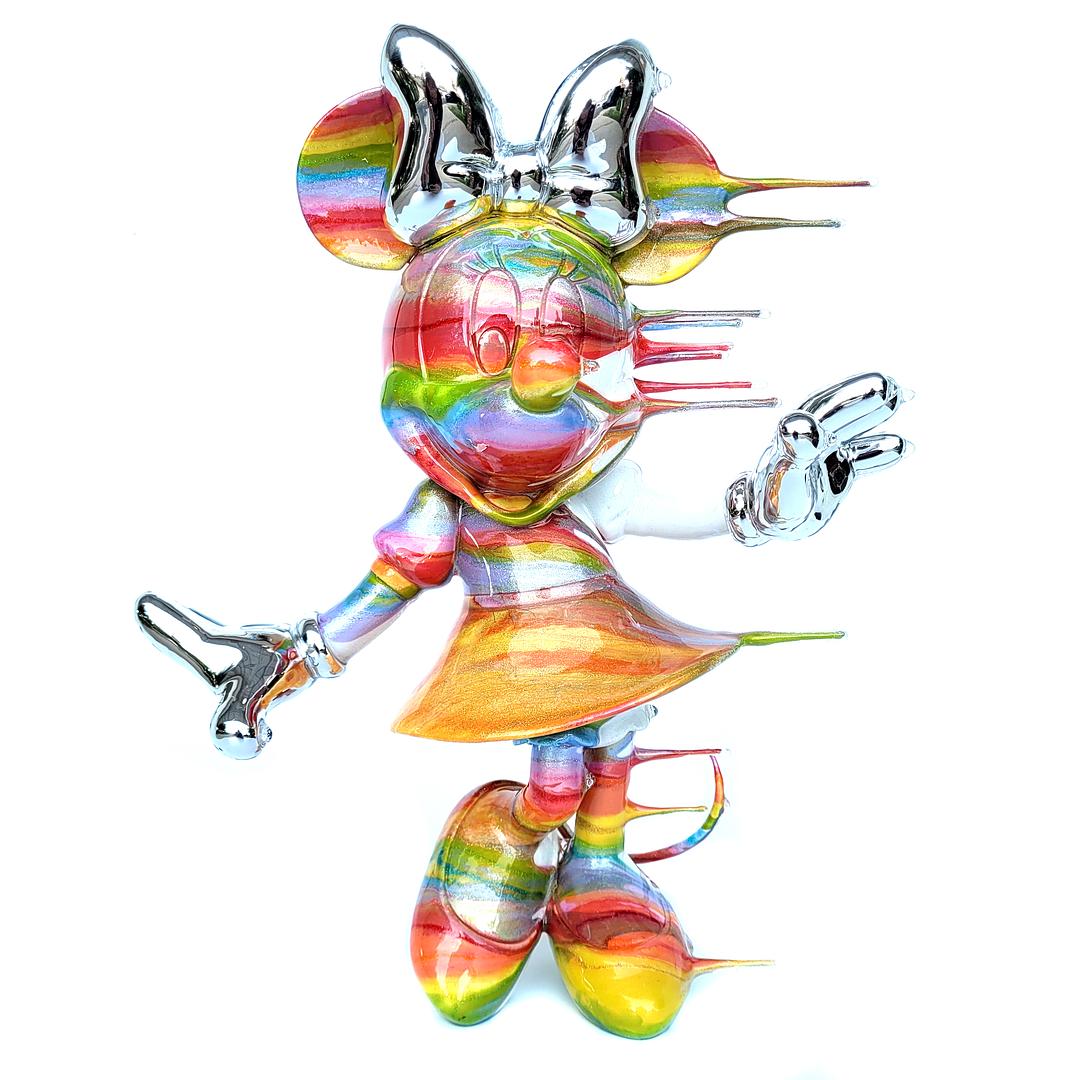 BLOWN AWAY MINNIE - PASTEL RAINBOW