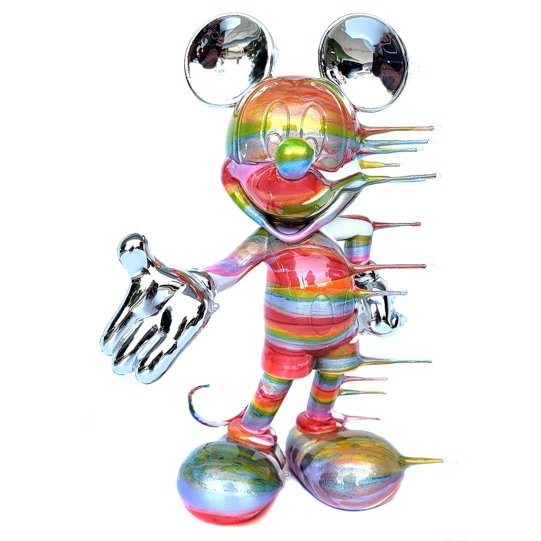BLOWN AWAY MICKEY - PASTEL RAINBOW
