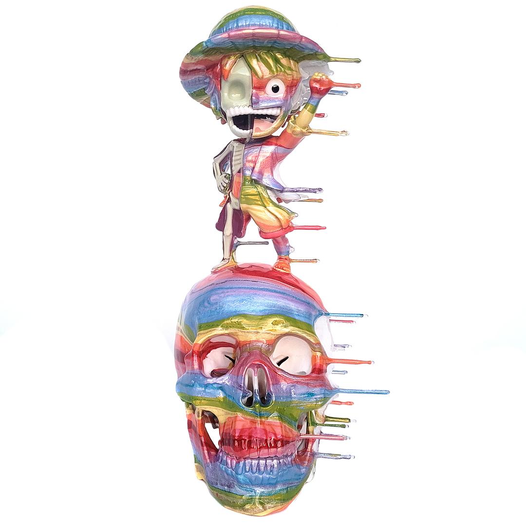 BLOWN AWAY LUFFY - METAL RAINBOW