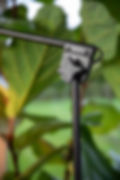 Gelenktischlampe in schwarz