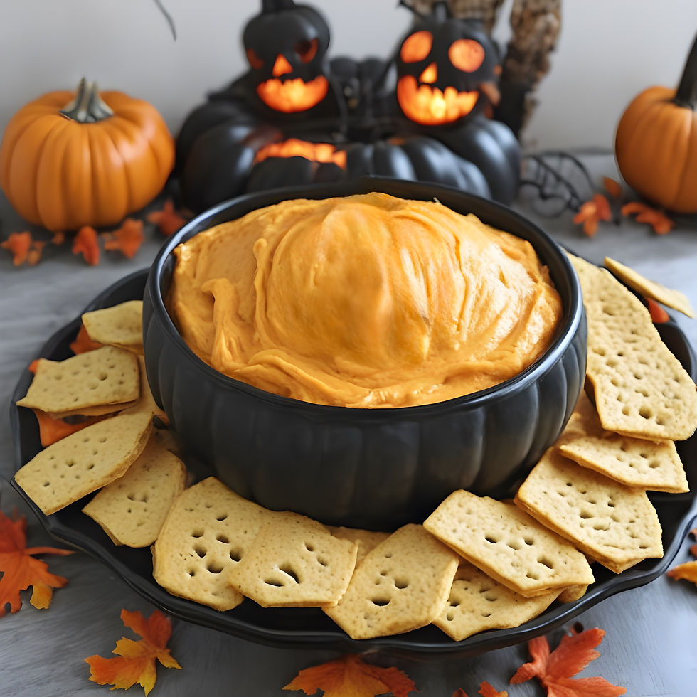 Spooky Pumpkin Dip