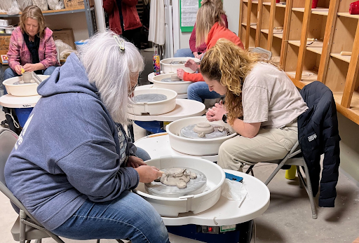 Beginning and Intermediate Wheel Throwing class 