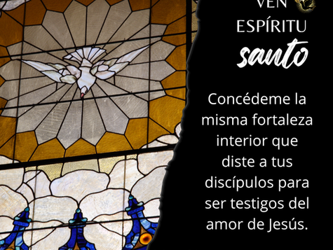 Los cinco minutos del Espíritu Santo 🕊️