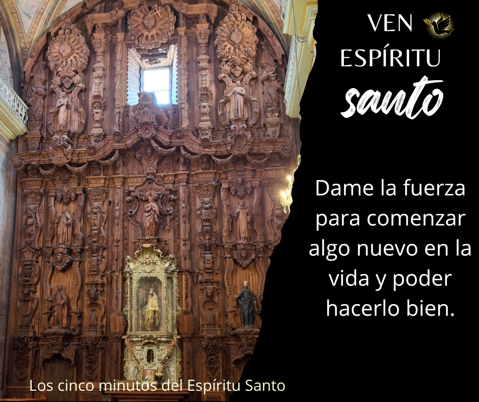 Los cinco minutos del Espíritu Santo 🕊️