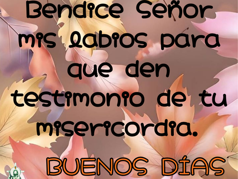 Oración del día