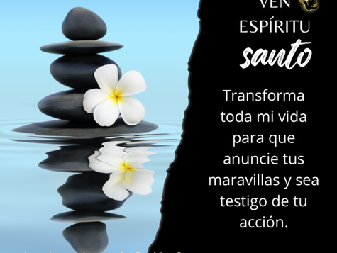 Los cinco minutos del Espíritu Santo 🕊️