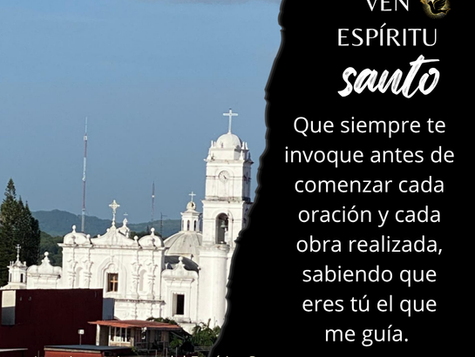 Los cinco minutos del Espíritu Santo 🕊️