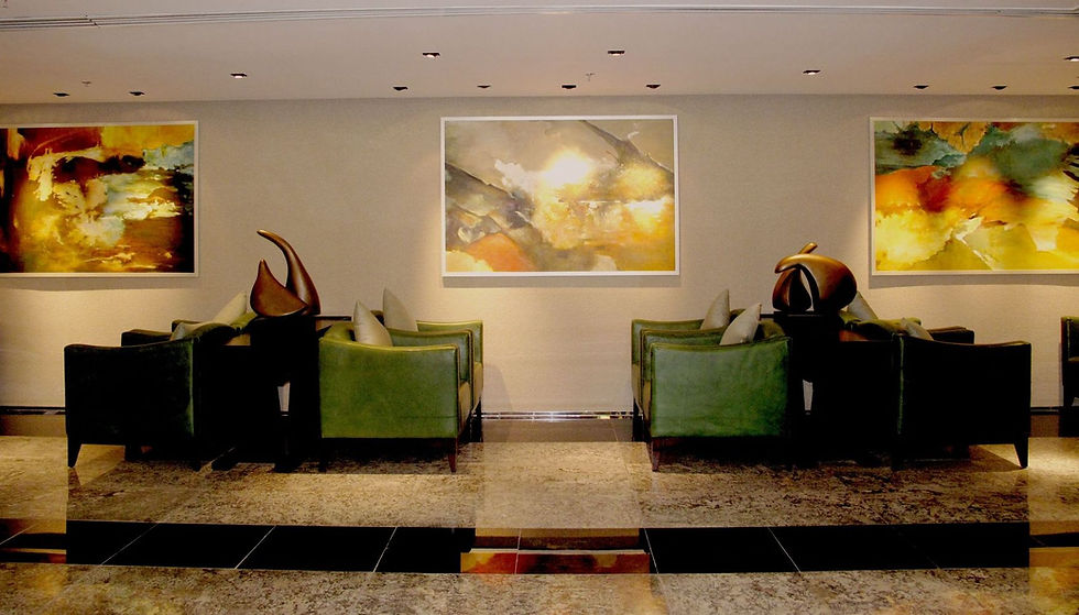 MARRIOTT SECOND FLOOR ARTWORK