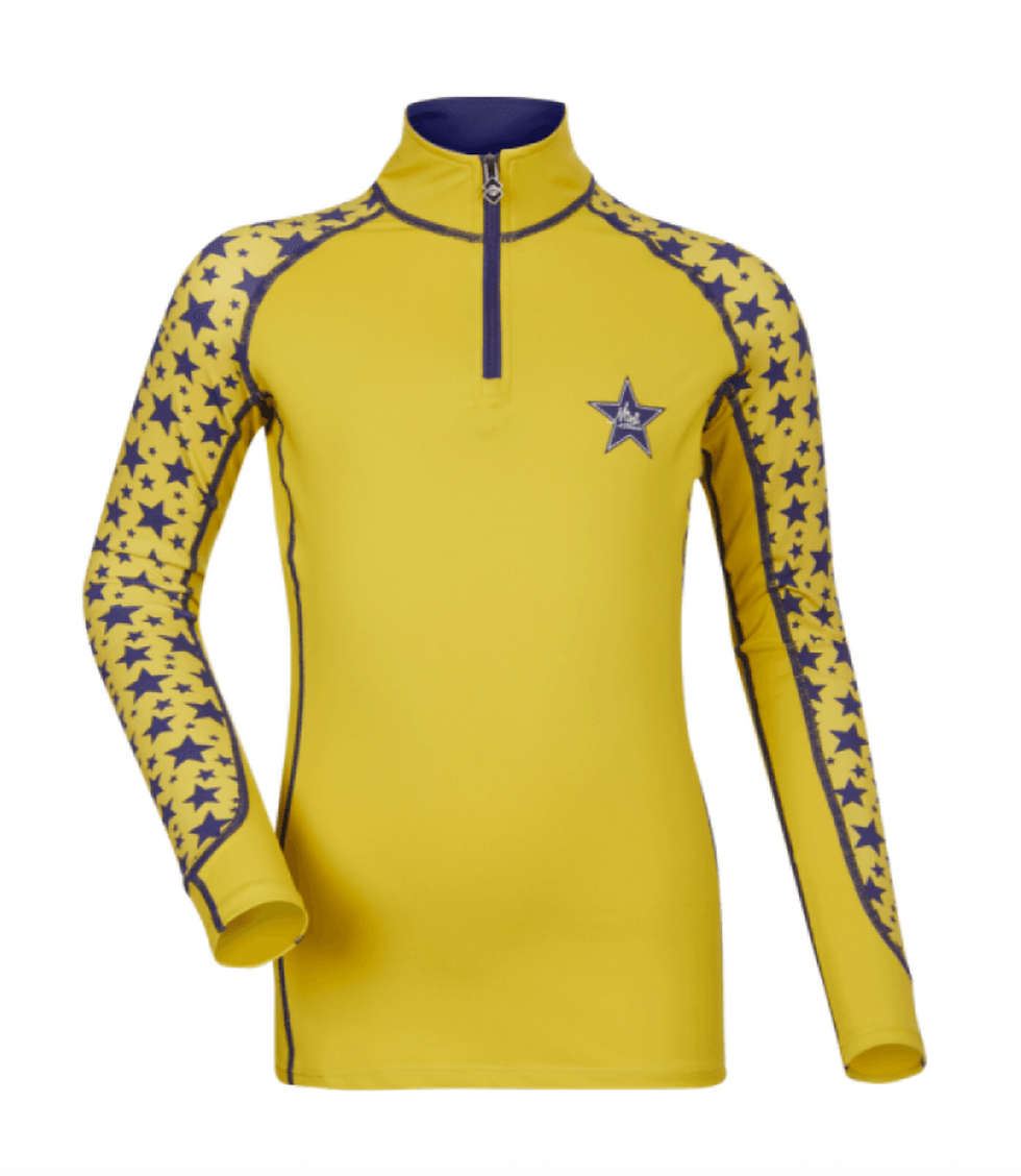 Thumbnail: Baselayers - children Ice Blue, Orchid, Dijon & Indigo