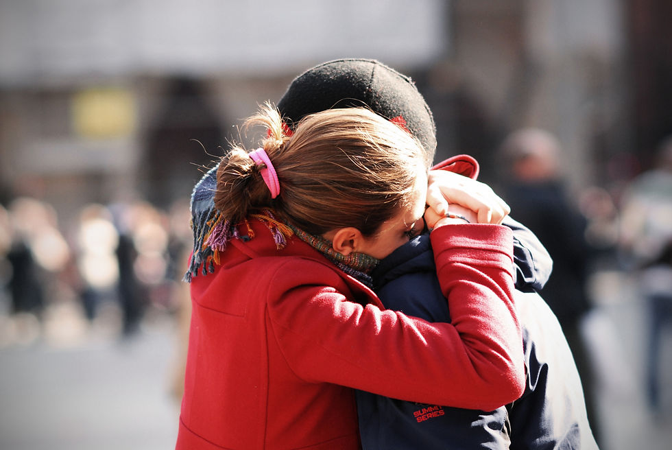 "It's lost in our embraces"