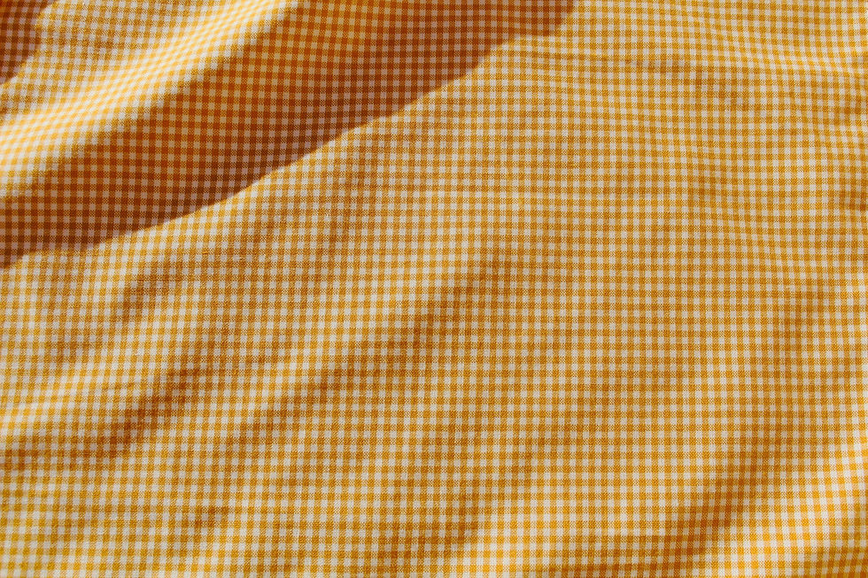 Thumbnail: Yellow chequered Split leg Apron