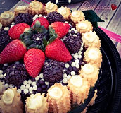 Bolo De Churros com Morango