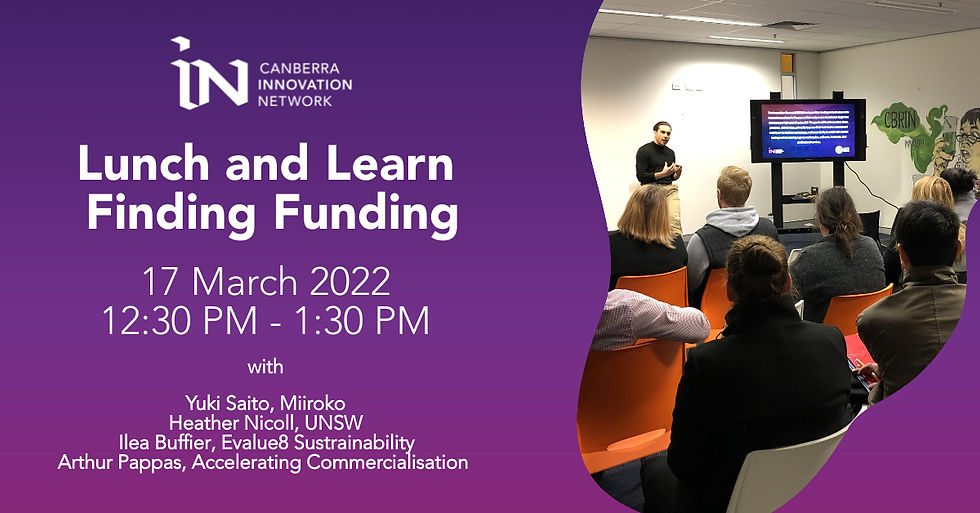 Lunch and Learn: Finding Funding