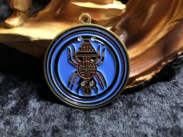 Cherokee Grandmother Water Spider Pendent Necklace