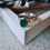Miniaturbild: SILBERNER BASIC RING MIT DUNKELGRAUNEM ACHAT EDELSTEIN (GRÖSSENVERSTELLBAR)
