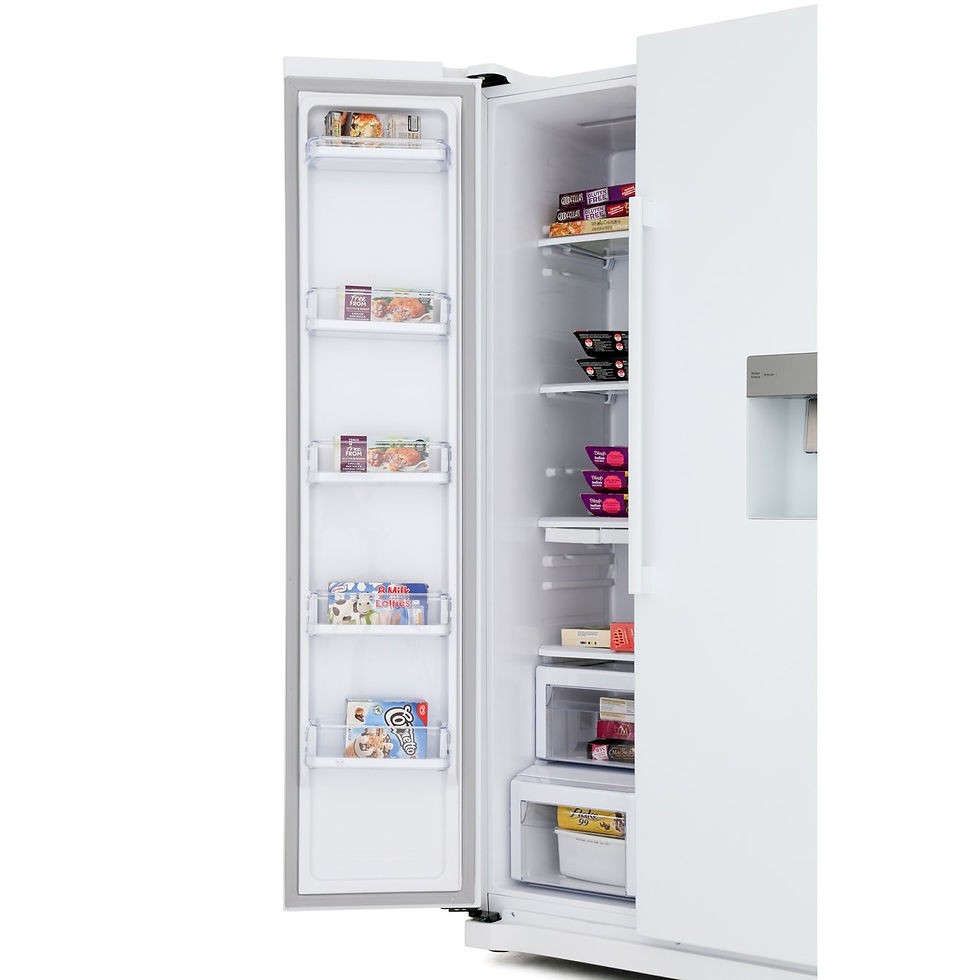 Thumbnail: Samsung RS52N3313WW/EU American Fridge Freezer