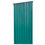 Thumbnail: 2.1 x 4.8ft Corrugated Steel Single Door Garden Shed - Green