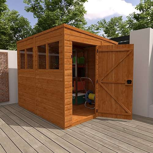 Thumbnail: Shiplap Pent Shed
