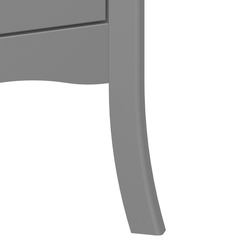 Thumbnail: Baroque 5 Drawer Narrow Grey