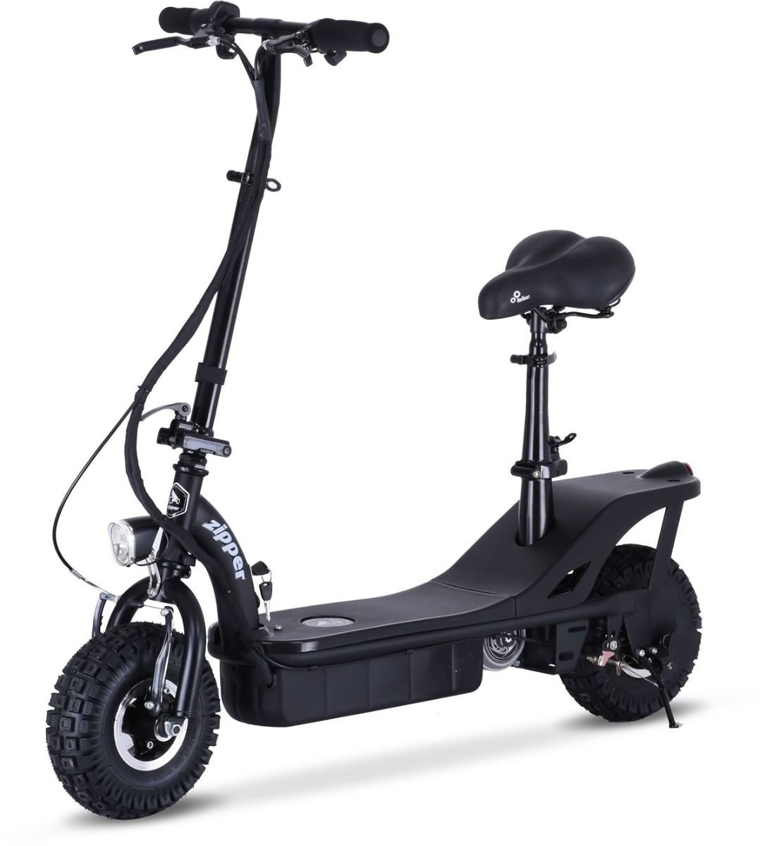 ZIPPER S5 450W 9AH ELECTRIC SCOOTER WITH SEAT - BLACK