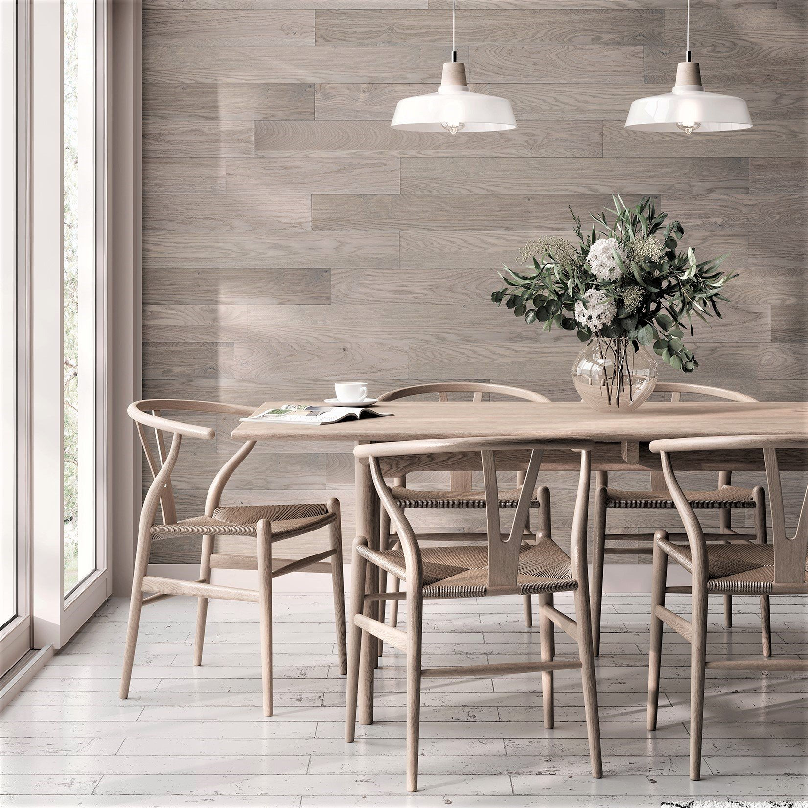 Sky Grey - 1m2 Pack (7 x Oak Planks)