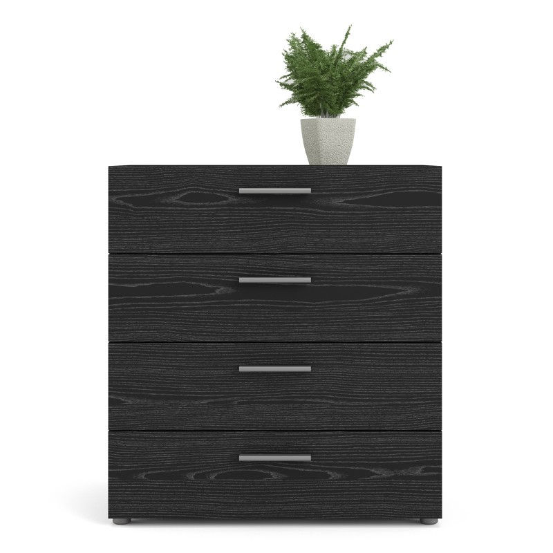 Thumbnail: Pepe Chest of 4 Drawers in Black Woodgrain