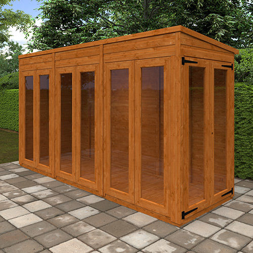 Thumbnail: Shiplap Pent Full Pane Summerhouse