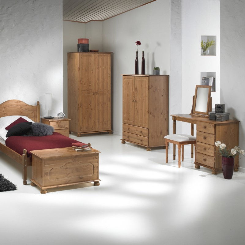 Thumbnail: Copenhagen 2 Door Wardrobe in Pine