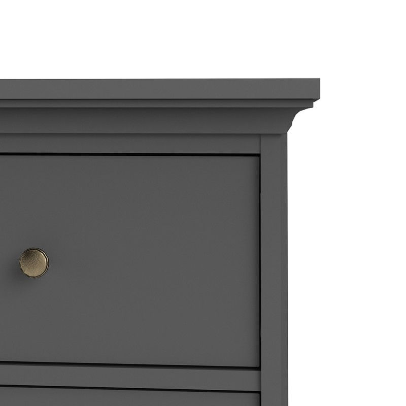 Thumbnail: Paris Chest of 4 Drawers in Matt Grey