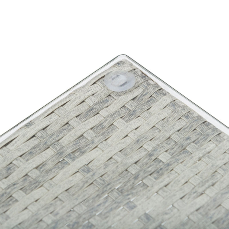 Thumbnail: Outsunny 5-Seater Rattan Wicker Sofa Set Furniture Patio Tea Table Set w/Cushion