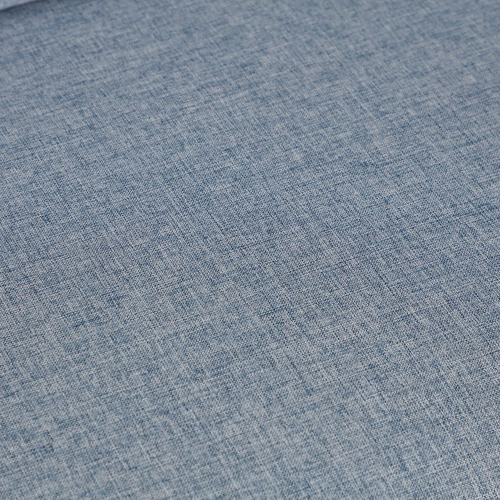 Thumbnail: Linen 5-Position Futon Single Sofa Bed - Blue